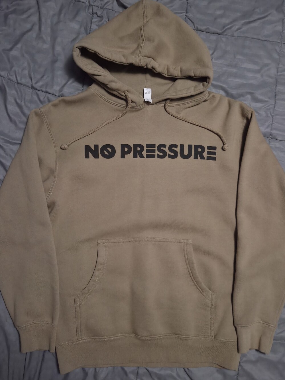 Logic No Pressure Limited Edition Tan Hoodie - Small